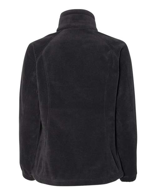 Columbia 6439 Ladies' Benton Springs Full-Zip Fleece #color_BLACK