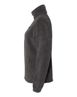 Columbia 6439 Ladies' Benton Springs Full-Zip Fleece #color_CHARCOAL HTHR