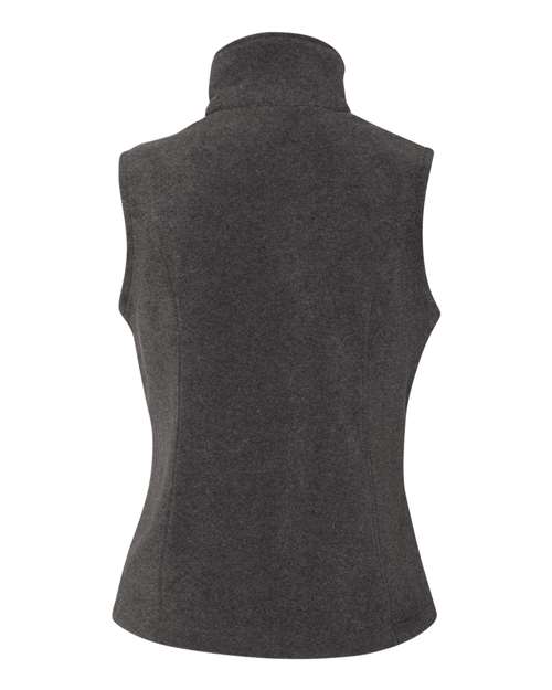 Columbia C1023 Ladies' Benton Springs Vest #color_CHARCOAL HTHR