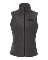 Columbia C1023 Ladies' Benton Springs Vest #color_CHARCOAL HTHR