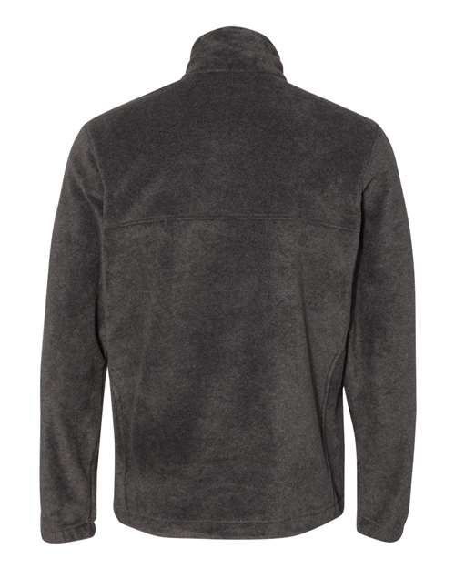 Columbia 3220 Men's Steens Mountain Full-Zip 2.0 Fleece #color_CHARCOAL HTHR