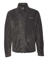 Columbia 3220 Men's Steens Mountain Full-Zip 2.0 Fleece #color_CHARCOAL HTHR
