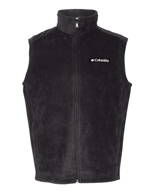 Columbia 6747 Men's Steens Mountain Vest #color_BLACK