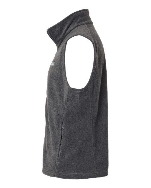 Columbia 6747 Men's Steens Mountain Vest #color_CHARCOAL HTHR