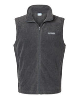 Columbia 6747 Men's Steens Mountain Vest #color_CHARCOAL HTHR