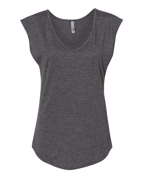 Next Level N5040 Ladies' Festival Sleeveless V #color_CHARCOAL