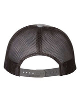 Richardson 115 Low Pro Trucker Cap #color_Heather Grey/ Dark Charcoal