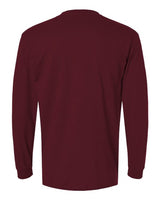 Gildan G840 Adult 50/50 Long-Sleeve T-Shirt #color_MAROON