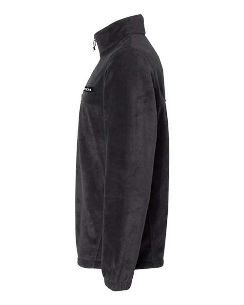 Columbia 1620191 Men's Steens Mountain Half-Zip Fleece Jacket #color_BLACK
