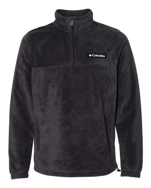 Columbia 1620191 Men's Steens Mountain Half-Zip Fleece Jacket #color_BLACK