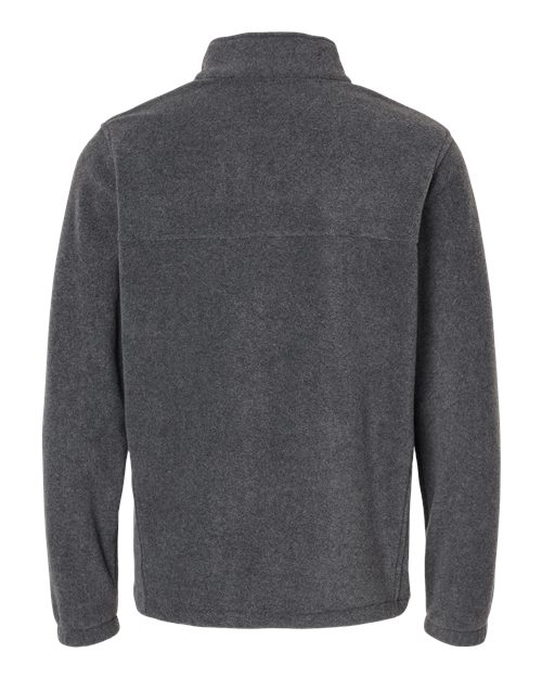 Columbia 1620191 Men's Steens Mountain Half-Zip Fleece Jacket #color_CHARCOAL HEATHER