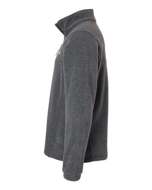 Columbia 1620191 Men's Steens Mountain Half-Zip Fleece Jacket #color_CHARCOAL HEATHER
