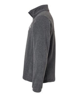 Columbia 1620191 Men's Steens Mountain Half-Zip Fleece Jacket #color_CHARCOAL HEATHER