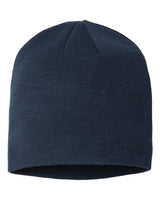 Atlantis Headwear HOLLY Sustainable Beanie #color_Navy