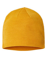 Atlantis Headwear HOLLY Sustainable Beanie #color_Mustard Yellow