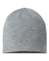 Atlantis Headwear HOLLY Sustainable Beanie #color_Light Grey Melange