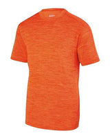 Augusta Sportswear 2900 Adult Shadow Tonal Heather Short-Sleeve Training T-Shirt #color_ORANGE