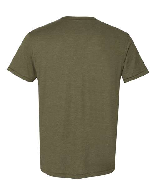 Hanes MO100 Men's Modal Triblend T-Shirt #color_MILITARY GRN TRB