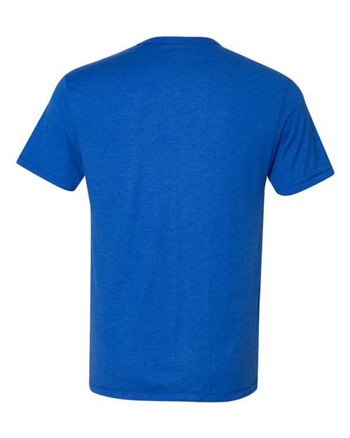 Hanes MO100 Men's Modal Triblend T-Shirt #color_ROYAL TRIBLEND