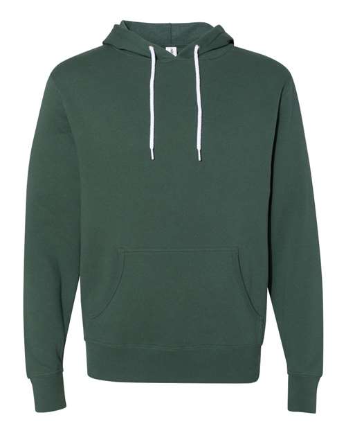 Independent Trading Co. AFX90UN Lightweight Hooded Sweatshirt #color_Alpine Green
