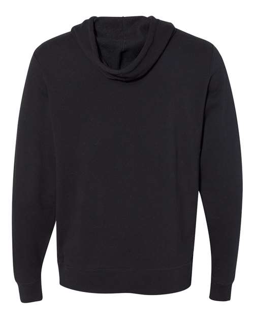 Independent Trading Co. AFX90UN Lightweight Hooded Sweatshirt #color_Black