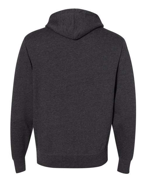 Independent Trading Co. AFX90UN Lightweight Hooded Sweatshirt #color_Charcoal Heather