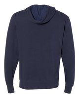 Independent Trading Co. AFX90UN Lightweight Hooded Sweatshirt #color_Classic Navy