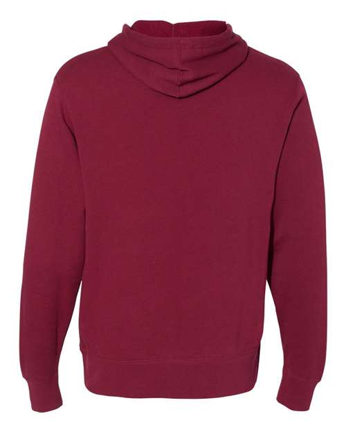 Independent Trading Co. AFX90UN Lightweight Hooded Sweatshirt #color_Currant