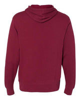 Independent Trading Co. AFX90UN Lightweight Hooded Sweatshirt #color_Currant