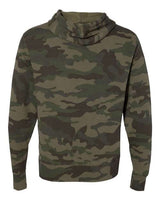 Independent Trading Co. AFX90UN Lightweight Hooded Sweatshirt #color_Forest Camo
