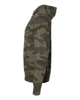 Independent Trading Co. AFX90UN Lightweight Hooded Sweatshirt #color_Forest Camo
