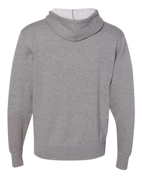 Independent Trading Co. AFX90UN Lightweight Hooded Sweatshirt #color_Gunmetal Heather