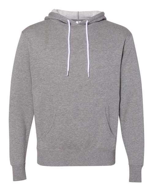 Independent Trading Co. AFX90UN Lightweight Hooded Sweatshirt #color_Gunmetal Heather