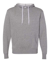 Independent Trading Co. AFX90UN Lightweight Hooded Sweatshirt #color_Gunmetal Heather