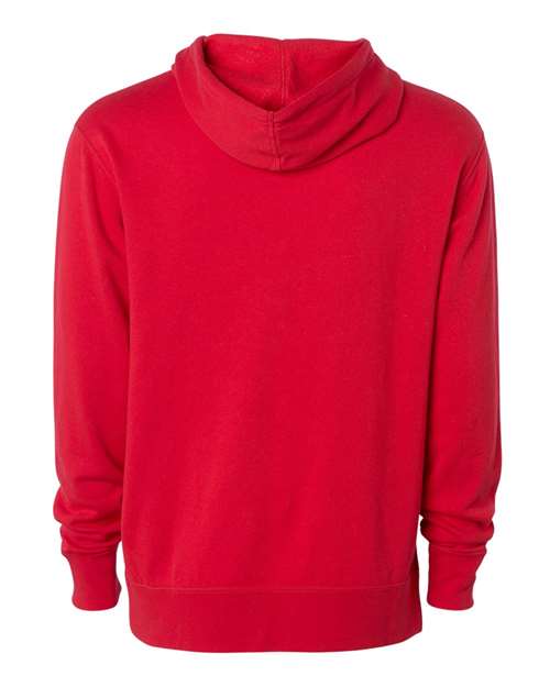 Independent Trading Co. AFX90UN Lightweight Hooded Sweatshirt #color_Red