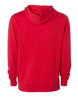 Independent Trading Co. AFX90UN Lightweight Hooded Sweatshirt #color_Red
