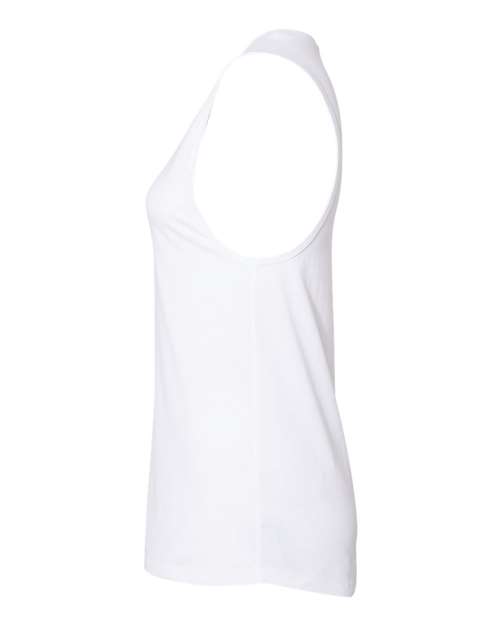 Bella + Canvas B6003 Ladies' Jersey Muscle Tank #color_WHITE