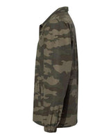 Independent Trading Co. EXP99CNB Water-Resistant Windbreaker Coach’s Jacket #color_Forest Camo