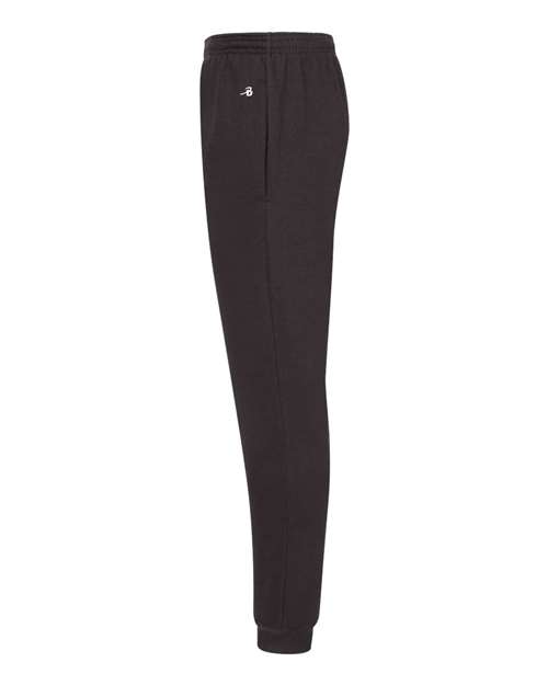Badger 1215 Sport Athletic Fleece Joggers #color_Black