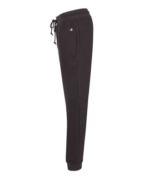 Badger 1216 Women’s Sport Athletic Fleece Joggers #color_Black
