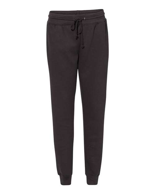 Badger 1216 Women’s Sport Athletic Fleece Joggers #color_Black