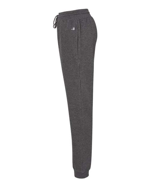 Badger 1216 Women’s Sport Athletic Fleece Joggers #color_Charcoal
