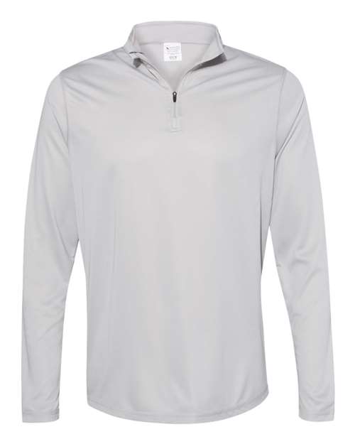 Augusta Sportswear 2785 Adult Attain Quarter-Zip Pullover #color_SILVER