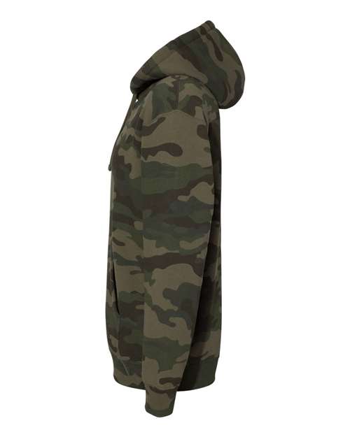 Independent Trading Co. IND4000 Heavyweight Hooded Sweatshirt #color_Forest Camo