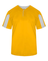 Alleson Athletic 2976 Youth Striker Placket #color_Gold/ White