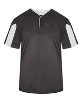 Alleson Athletic 2976 Youth Striker Placket #color_Graphite/ White