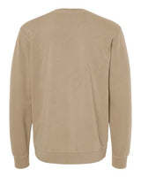 Independent Trading Co. PRM3500 Midweight Pigment-Dyed Crewneck Sweatshirt #color_Pigment Sandstone