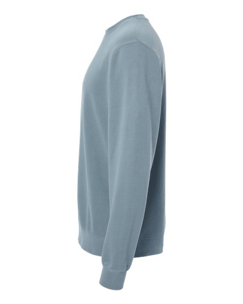 Independent Trading Co. PRM3500 Midweight Pigment-Dyed Crewneck Sweatshirt #color_Pigment Slate Blue