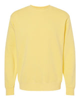 Independent Trading Co. PRM3500 Midweight Pigment-Dyed Crewneck Sweatshirt #color_Pigment Yellow
