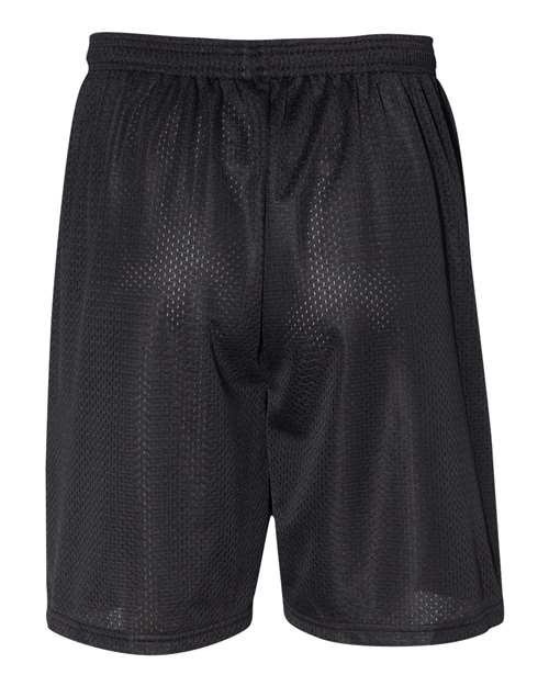 "C2 Sport 5107 Mesh 7" Shorts #color_Black"